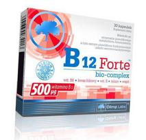 B grupės vitaminų kompleksas su geležimi, B12 Forte, Olimp Nutrition  (36283080) 30caps