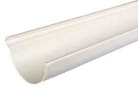 PVC latakas Galeco Extra 110 4m. Baltas