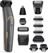 "BaByliss MT987E Multi-Trimmer Graphite Precision 12 in 1 Cordless Precision Head Body Head Beard Head Nose Ear Razor Head" skustuvo galvutė