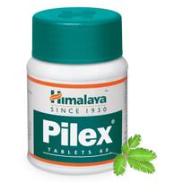 Himalaya Pilex Ayurvedic Hemorrhoids Relief Tablets Pack of 1X 60TAB Natural Herbal Remedy