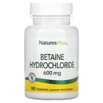 Nature's Plus- Betaine hidrochloridas, 600 mg, 90 tablečių
