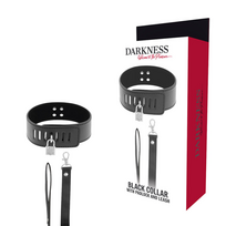 DARKNESS - Juodas BDSM Apykaklės Rinkinys