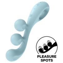 SATISFYER - TRI BALL 2 VIBRATORIUS MĖLYNA