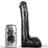 ALL BLACK - Realistiškas analinis dildo 23 cm