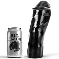 ALL BLACK - Realistiškas dildo 20 cm