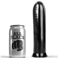 ALL BLACK - Juodas dildo 19 cm