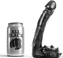 ALL BLACK - Realistiškas Dildo 19 CM