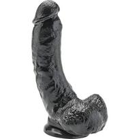 GET REAL - Juodas dildo 20,5 cm