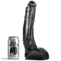 ALL BLACK - Realistiškas išlenktas dildo 29 cm