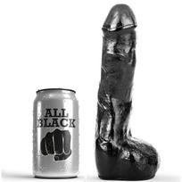 ALL BLACK - Realistiškas analinis dildo 20 cm