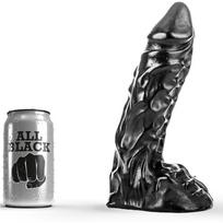 ALL BLACK - Realistiškas dildo 23 cm