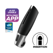 SATISFYER - POWER masturbatorius BLACK
