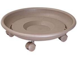 Padėklas su ratukais PLASTIC TAUPE XL