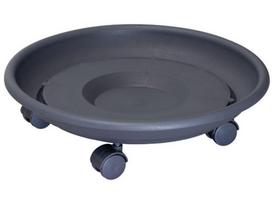 Padėklas su ratukais PLASTIC ANTRACITA XL