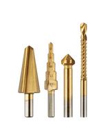 Pakopiniai grąžtai 4–12 mm, reamer 12,4 mm, maršrutizatoriaus bitų 6x90 mm
