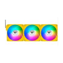 Thermaltake CT120 EX ARGB 120mm Case Fan CL-F215-PL12BB-A Yellow 3pcs