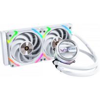 VALKYRIE Dragonfang 240 120mm ARGB Liquid Cooler VK-AIODR240W white