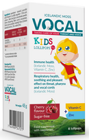 VOCAL  Kids vyšnių skonio pastilės, 6 vnt.
