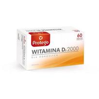 Protego vitaminas D3 2000 - 60 kapsulių
