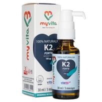 MyVita Natūralus vitaminas K2 Forte 100 mcg - 30 ml