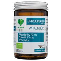 BeOrganic Spirulina 500 mg - 100 tablečių