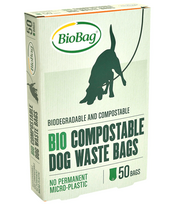 BioBag Biologiškai suyrantys ir kompostuojami maišeliai šunų išmatoms - 50 vnt.
