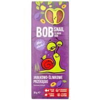 Bob Snail Obuolių ir slyvų užkandis be pridėtinio cukraus - 30 g
