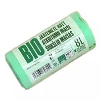 BioBag Biologiškai skaidžios ir kompostuojamos organinių atliekų maišai,8 l – 25 vnt.