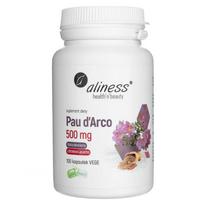 Aliness Pau d'Arco (Lapacho žievės milteliai) 500 mg - 100 Veg kapsulių