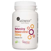 Aliness Natural Resveratrol Veri-Te 250 mg - 60 kapsulių