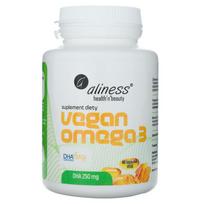 Aliness Vegan Omega 3 DHA 250 mg - 60 kapsulių