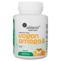 Aliness Vegan Omega 3 FORTE DHA 500 mg - 60 kapsulių