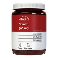 Vitaler's Granatai 500 mg - 60 kapsulių