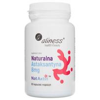 Aliness Natūralus astaksantinas 8 mg - 60 minkštųjų gelių