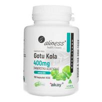 Aliness Gotu Kola (Centella Asiatica, Azijinė gysločionė) 400 mg - 100 Veg kapsulių