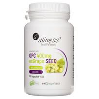 Aliness OPC exGrape SEED ® Vynuogių sėklų ekstraktas 400 mg - 100 Veg kapsulių