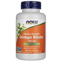 Now Foods Dvigubo stiprumo ginkmedis 120 mg - 100 kapsulių