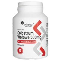 Aliness Galvijų priešpienis 40% IG 500 mg - 100 kapsulių
