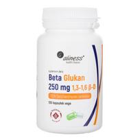 Aliness Beta gliukanas 1,3-1,6 β-D 250 mg - 100 Veg kapsulių