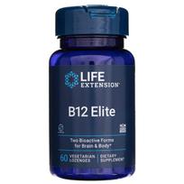 Life Extension Vitaminas B12 Elite - 60 pastilių