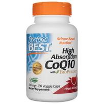 Doctor's Best Didelio įsisavinimo CoQ10 su bioperinu 100 mg - 120 kapsulių