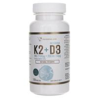 Progress Labs Vitaminas K2 MK-7 iš Natto 100 mcg + D3 2000 TV 50 mcg - 120 tablečių