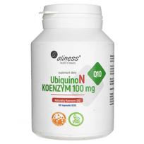 Aliness UbiquinoN natūralus kofermentas Q10 – 100 veganiškos kapsulės