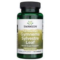 Swanson Gymnema Sylvestre Leaf 400 mg - 100 kapsulių