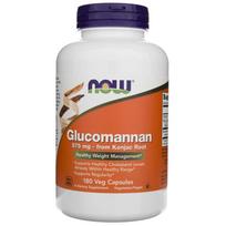 Now Foods Gliukomananas 575 mg - 180 kapsulių