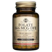 Solgar Foliatai 666 mcg DFE (Metafolinas ® 400 mcg) - 100 tablečių
