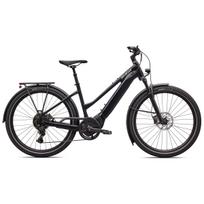 Specialized Turbo Vado 4.0 Step-Through elektrinis dviratis | Gloss Castblack - Satin Silver