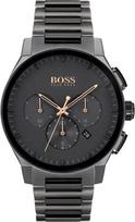 Vyriškas laikrodis Hugo Boss Peak Chrono, juodas