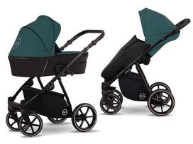 Universalus vežimėlis Lonex Pax Fresh 3in1 05, Deep Green