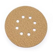 Šlifavimo popierius diskas Velcro, 8 skyles P40 150MM 50 vnt